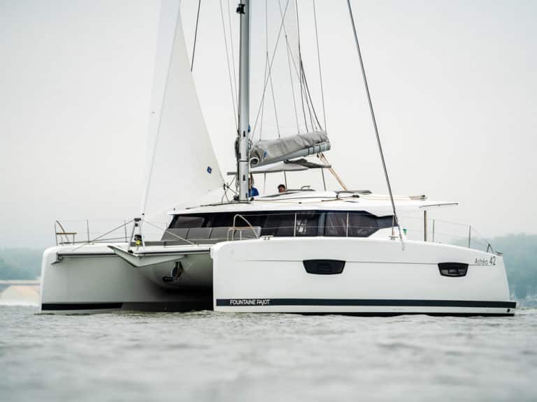 best cruising catamaran under 50 feet