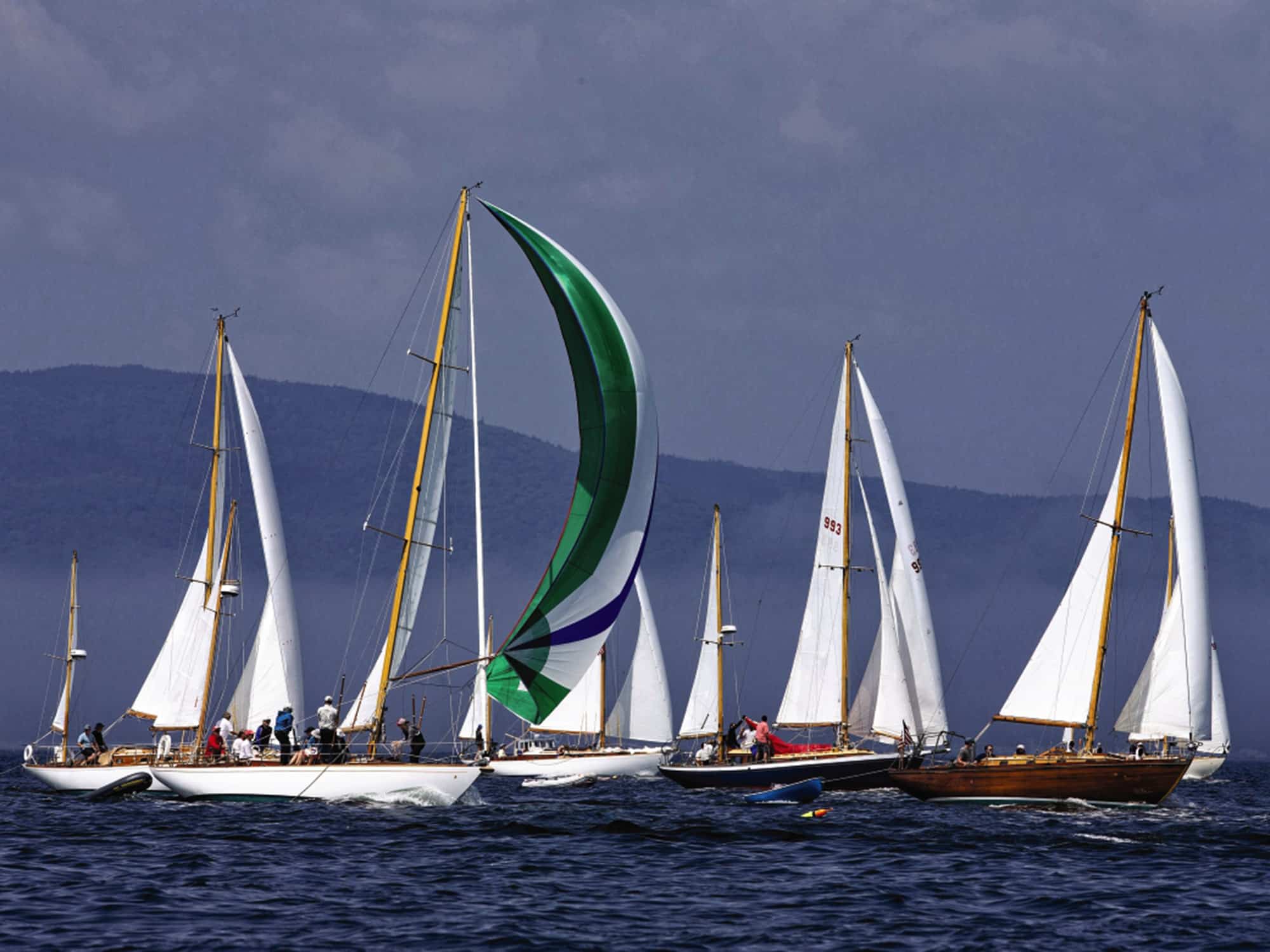 Iconic Herreshoff and 12 Metre Yachts Paint the New England