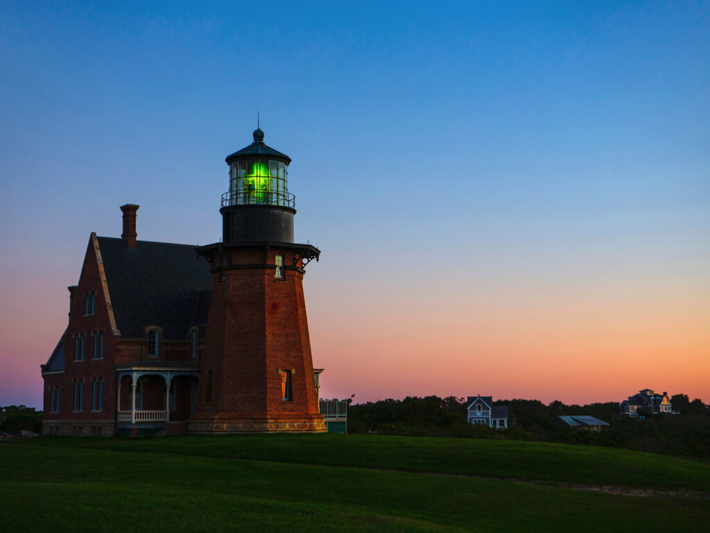 Block Island Southeast Lighthouse at Dawn