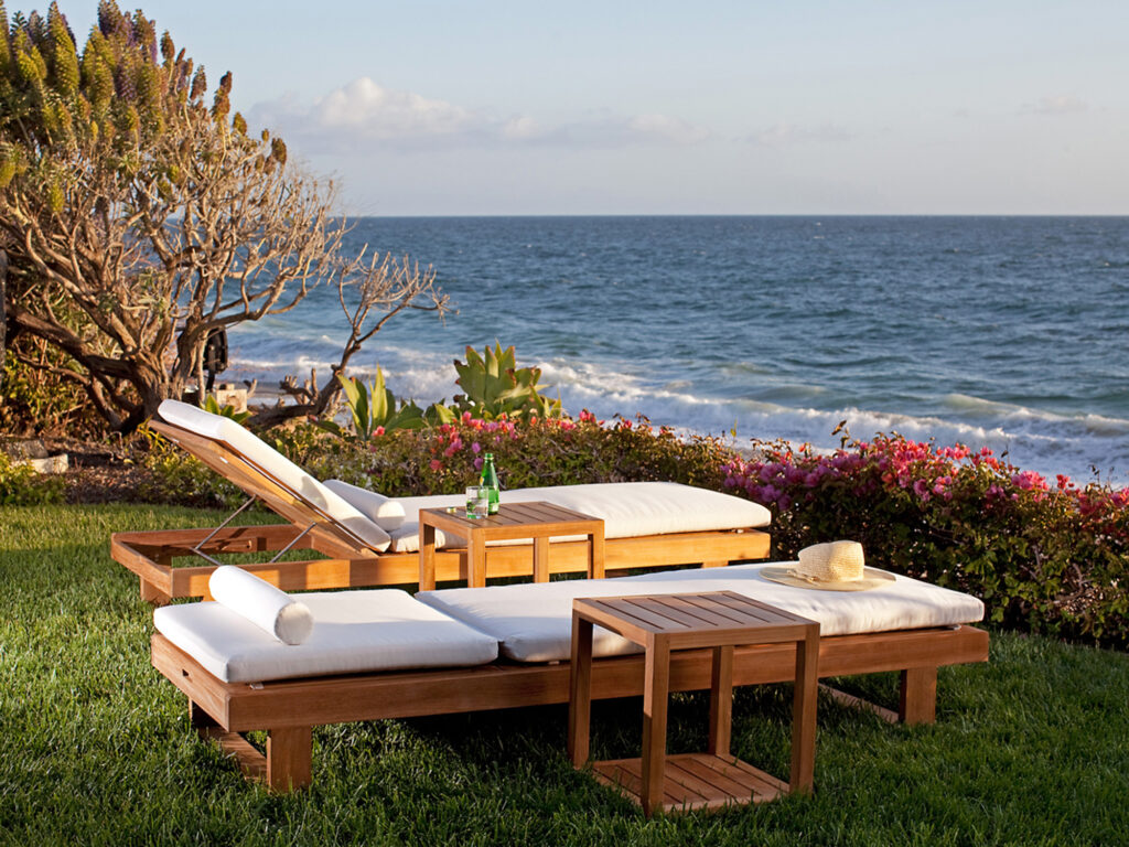 lounger outdoor seating