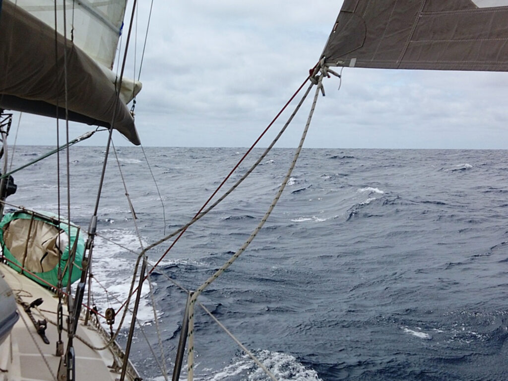 Upwind sailing