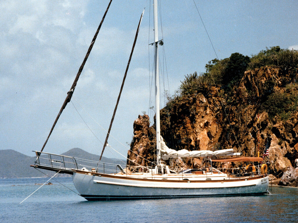 Author's boat during a nice day on the water