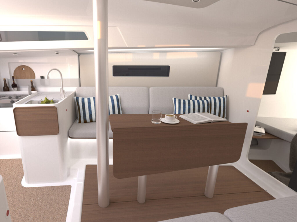 Beneteau First 30 interior