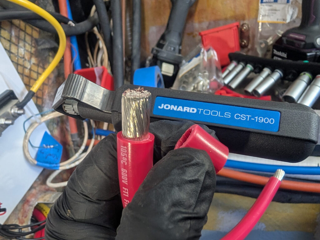 Jonard wire stripper