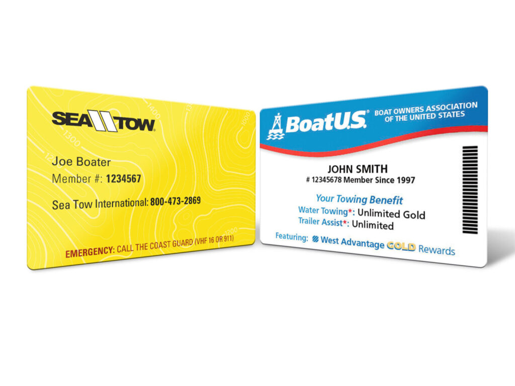 Towing service cards