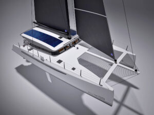 Cure 55GT catamaran rendering