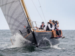 Blackfish sailboat at the Opera House Regatta