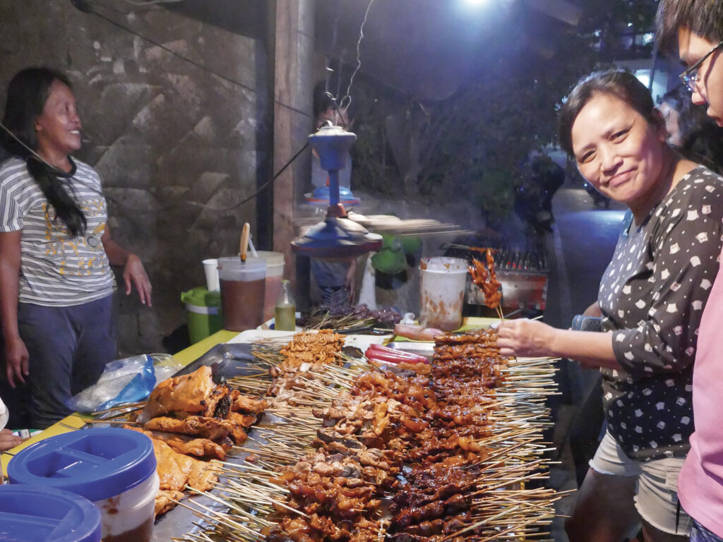 food stall in Coron Town