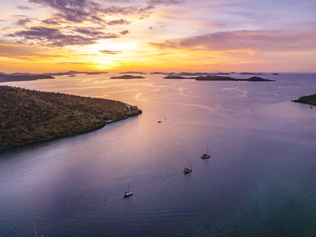 Sunset Moorings on Busuanga Bay