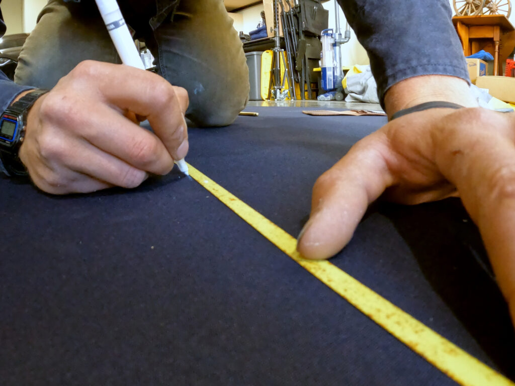 Measuring the fabric