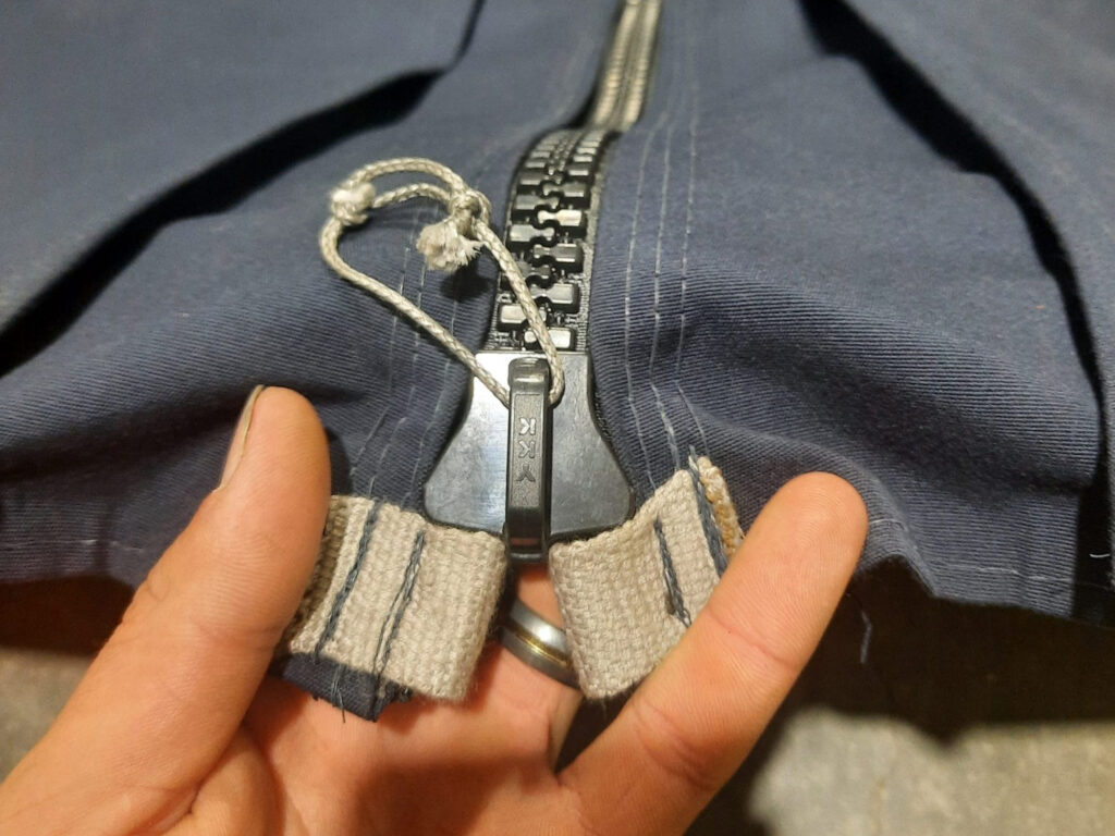 large zipper