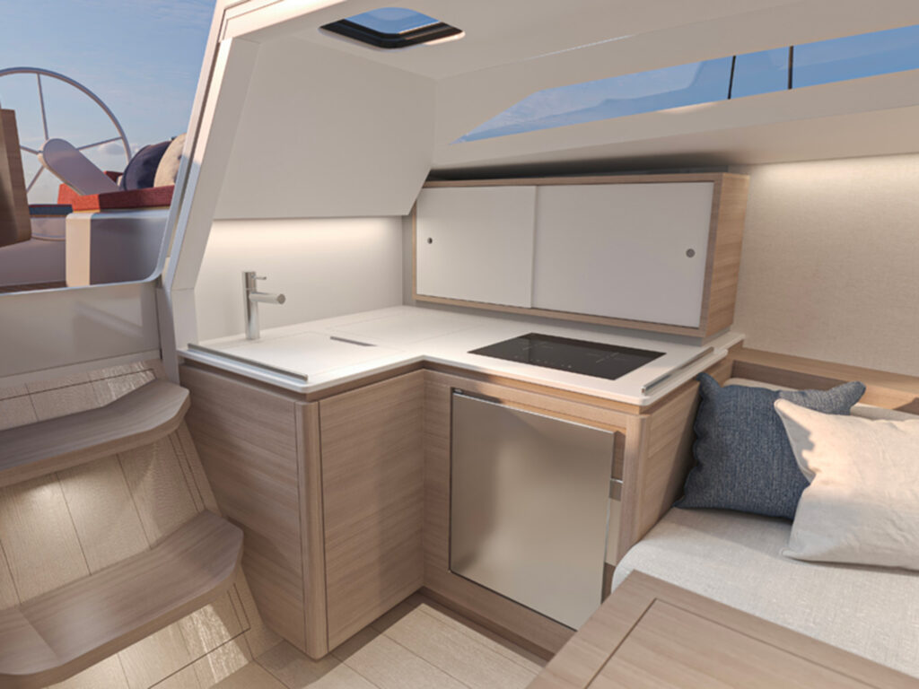 Grand Soleil Blue interior rendering