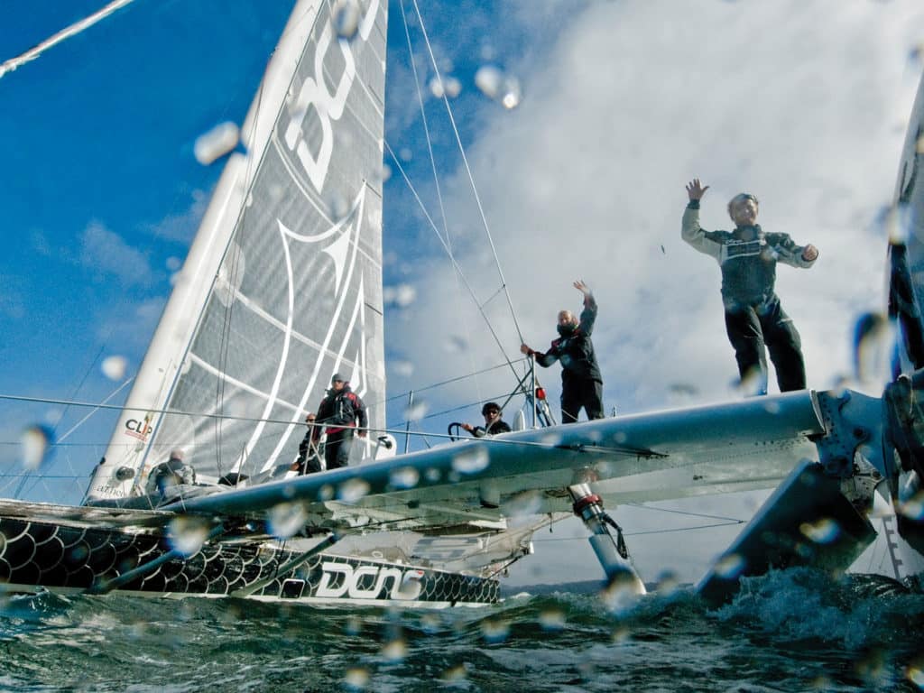 l’Hydroptère and crew