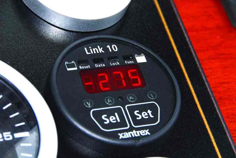 Even the simplest energy monitors show volts, amps and amp-hours.