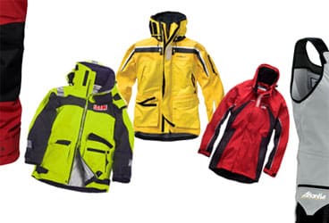 To see more foul weather gear photos and learn more about fabric types, layer descriptions, details of various parts, and what the experts are wearing Get the June issue here, both print and digital versions are available