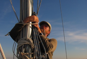 Nothing like a good hearty halyard for breakfast.