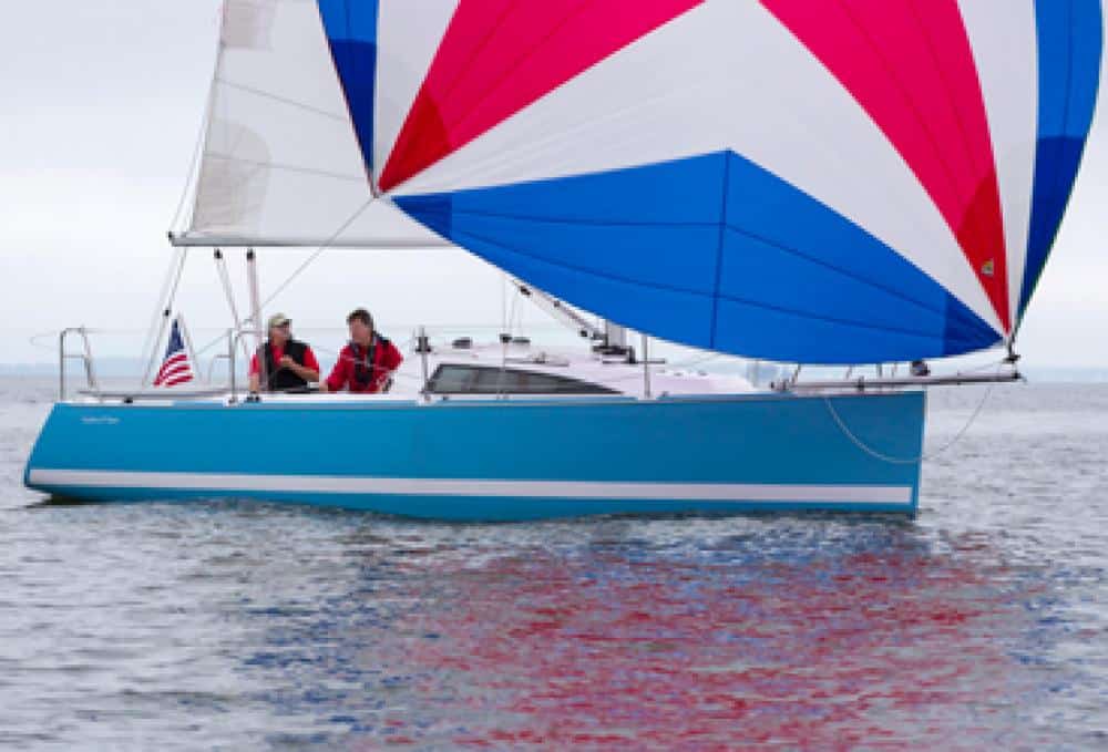 fastest cruising sailboats under 40 feet