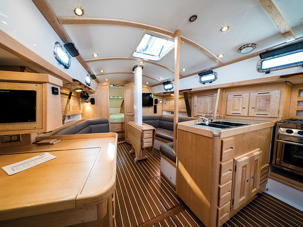 Tartan 395 interior