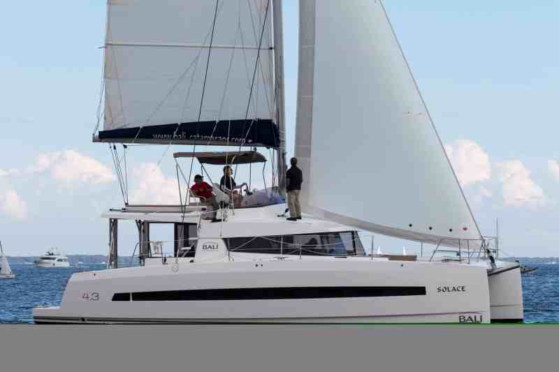 Bali 4.3 BOTY test sail, Annapolis MD