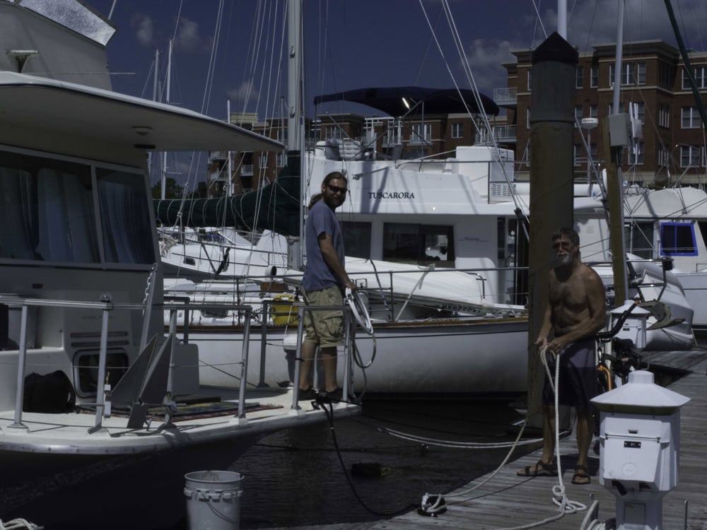 New Bern Grand Marina liveaboards