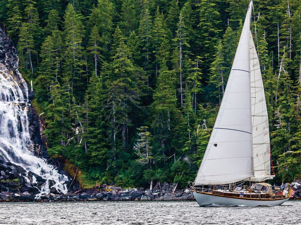 wild coast of Alaska