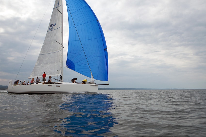 downwind sailing