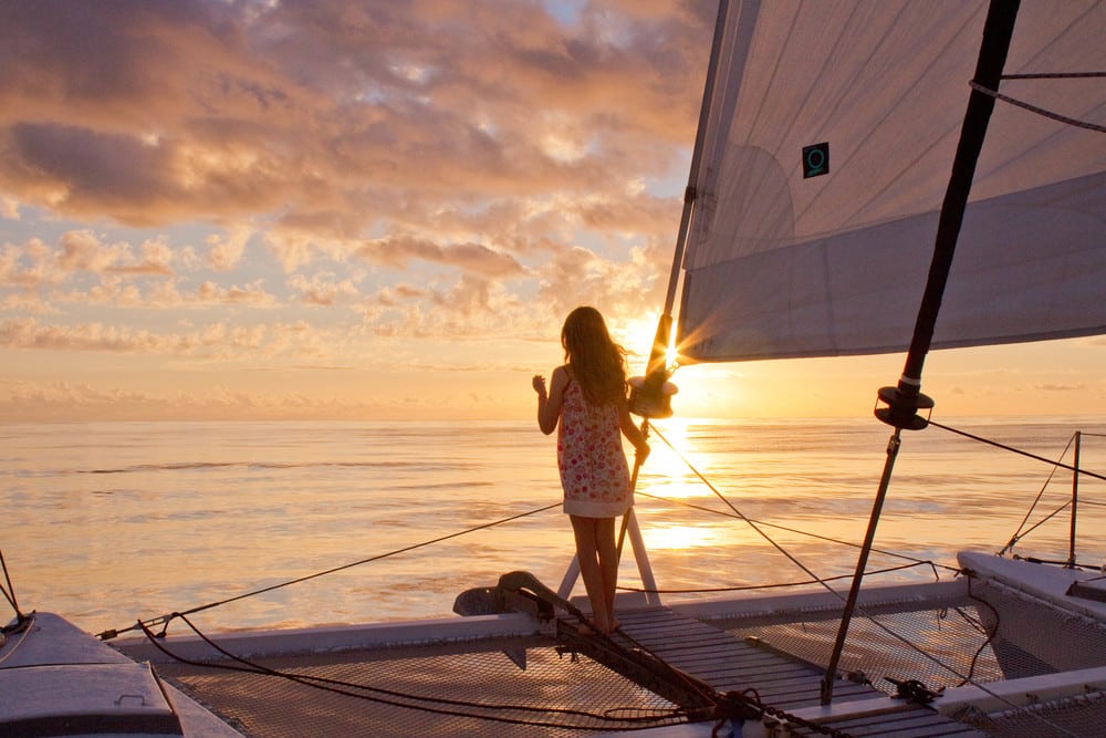 Best sailing sunsets