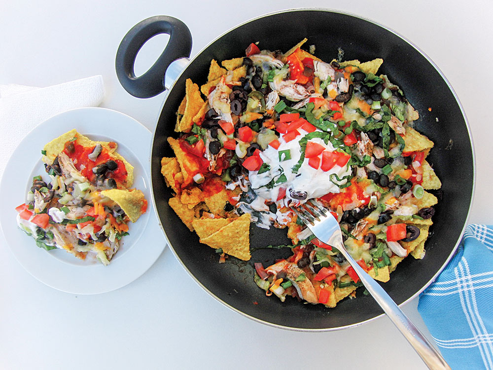 Jacuzzi Chicken Nachos - Simply Scratch