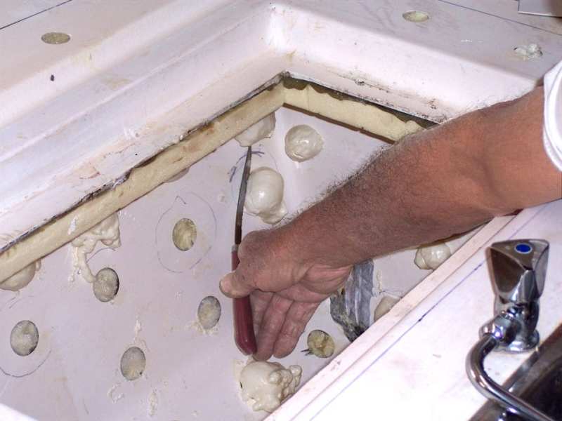 Ice Box Rivets How To Install How to Rebuild Your Boat's Icebox | Cruising World
