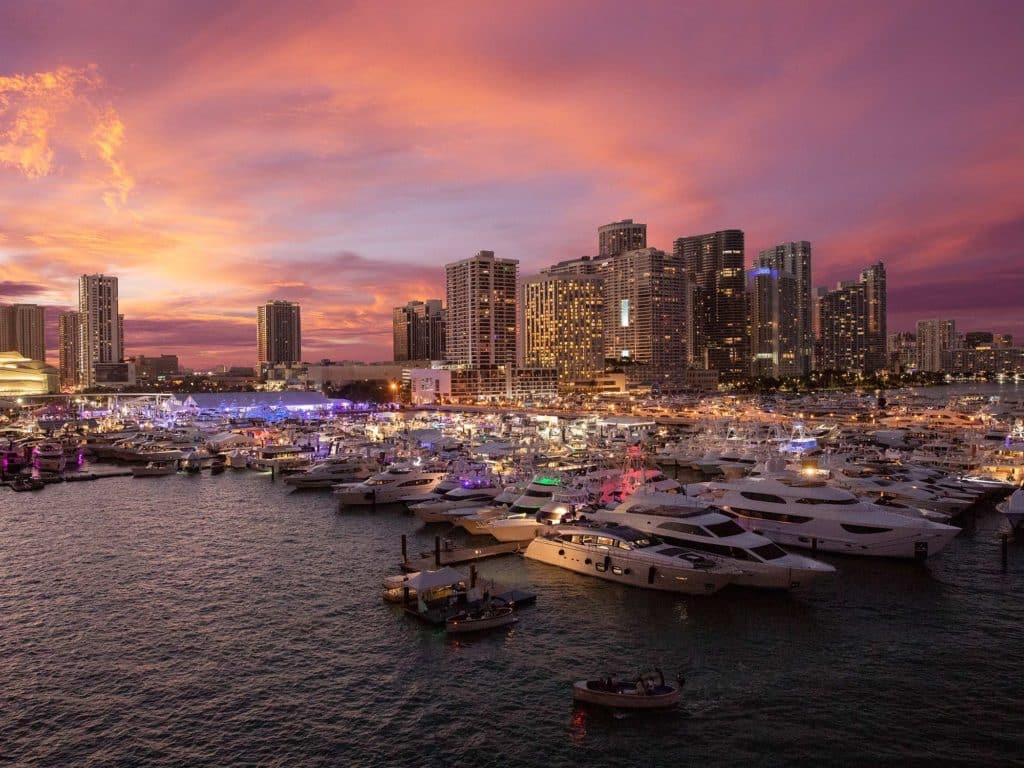 Miami boat show