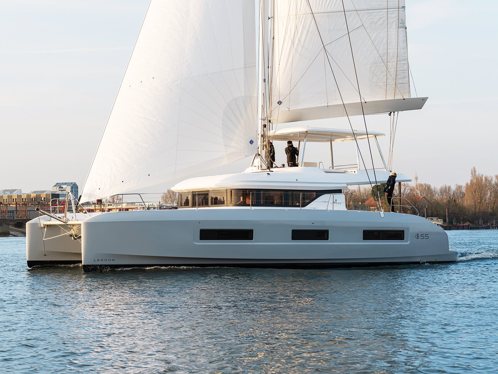 55 ft catamaran