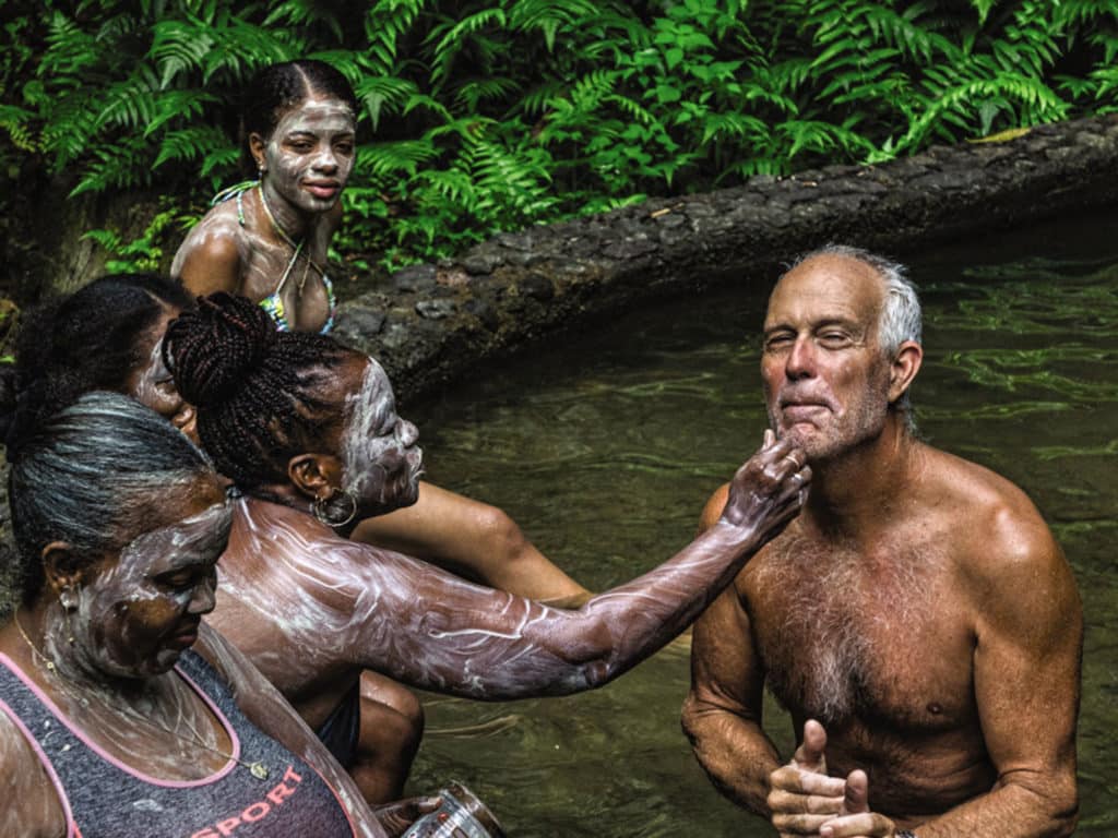 mud facial