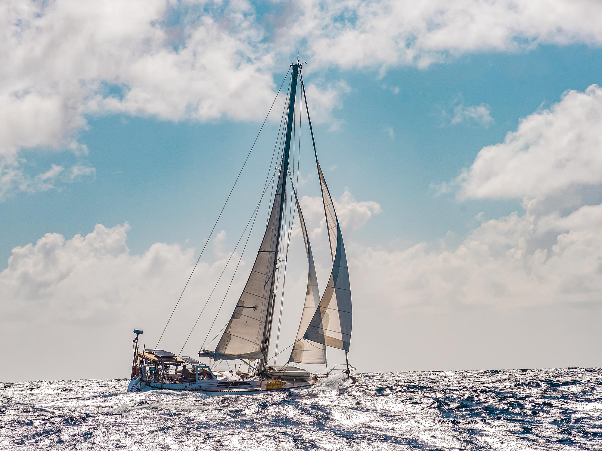 Reefing Off the Wind | Cruising World