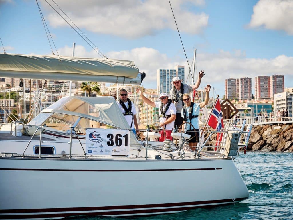 ARC 2022 preparations in Las Palmas de Gran Canaria