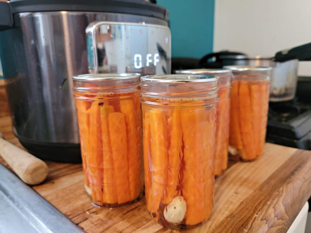 Pickled carrots