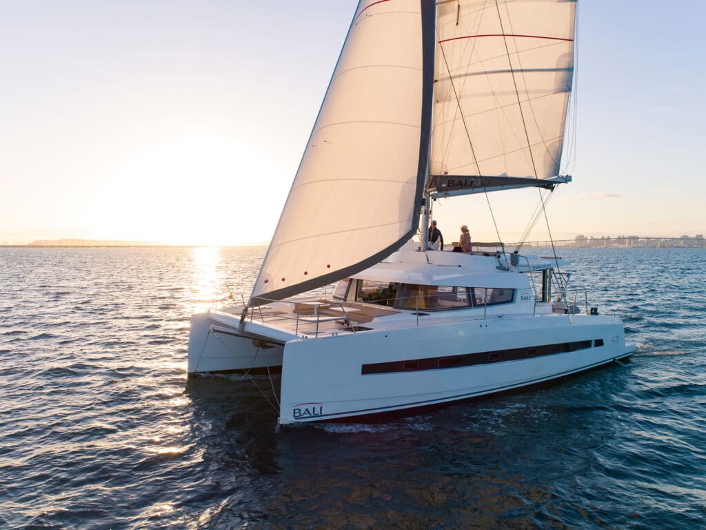 Bali Catamaran off of San Diego