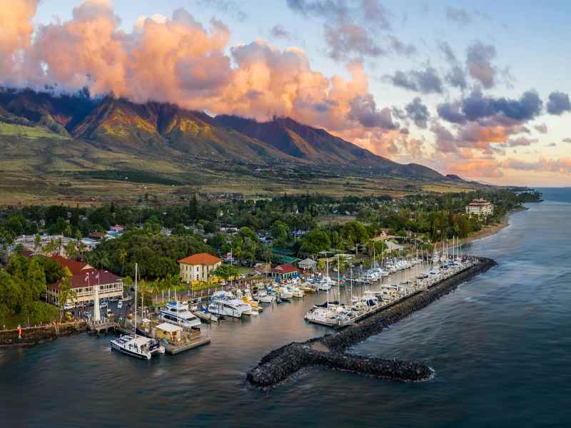 Lahaina Harbor, Maui, Hawaii Lahaina Harbor
