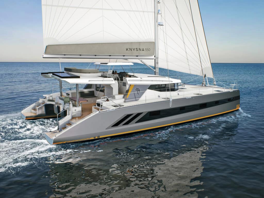 Knysna 550 catamaran