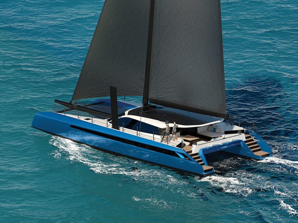 Gunboat 80 rendering