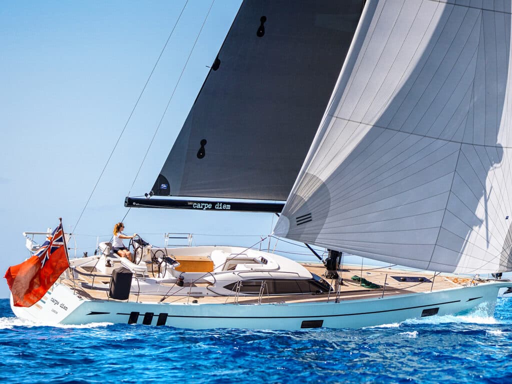 Oyster 495 sailboat