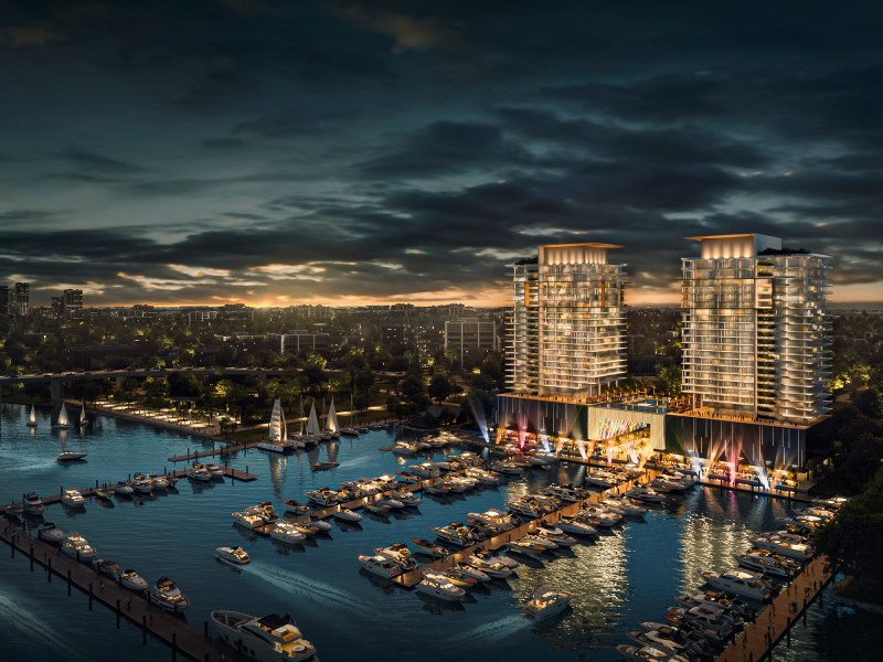 Legacy Harbour Marina rendering