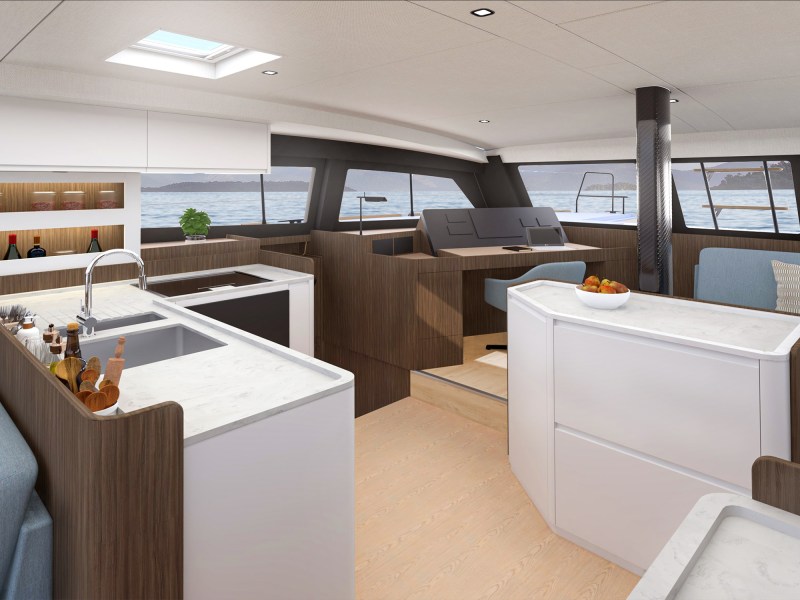 Ocean Class² saloon rendering