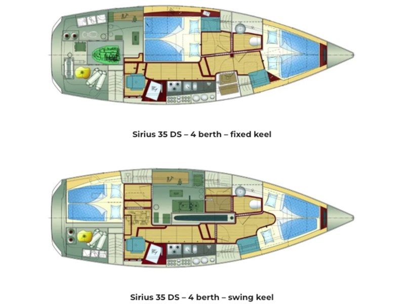 Sirius 35 DS design