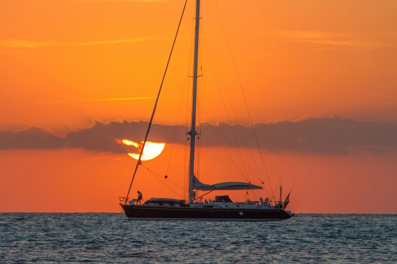 pexels-riciardus-185799 Sailboat at sunset