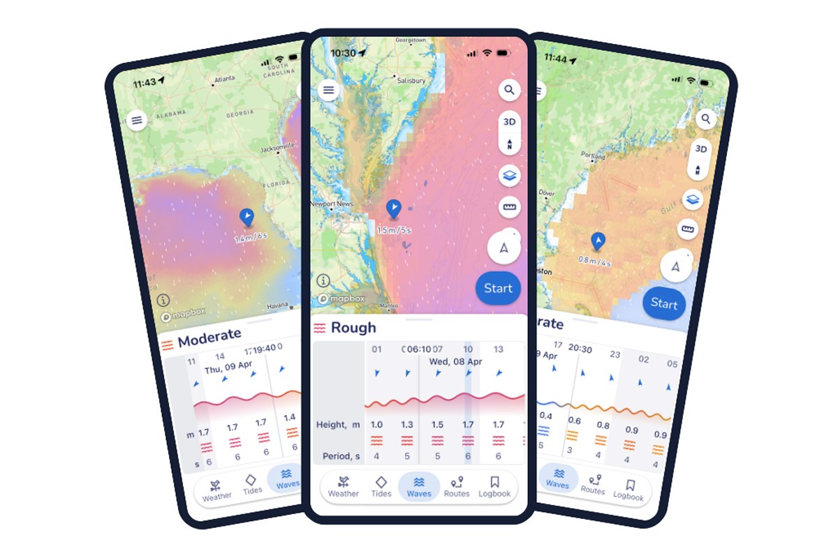 Savvy Navvy Adds Wave Forecasting
